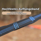 Outdoor hammock with mosquito net and sunshade