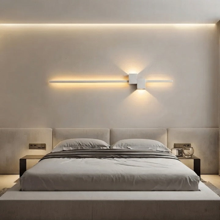 LED-Wandleuchte mit linearer Lichtführung – Modernes Design