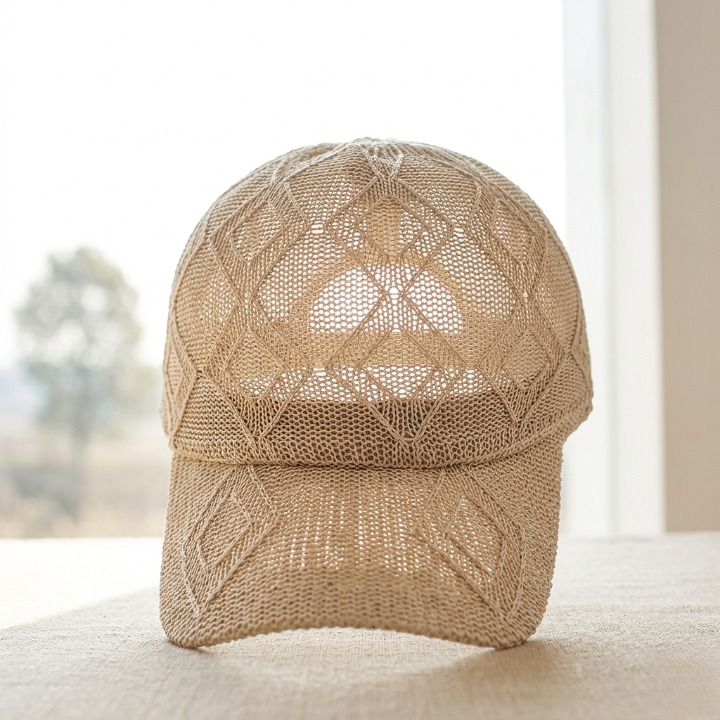 Breathable Mesh Baseball Cap – Adjustable, Featherlight, for Hot Days