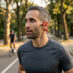 Open-Ear Sport-Kopfhörer mit Bluetooth 5.0 — Schweißresistent, 18 g, sicherer Sitz
