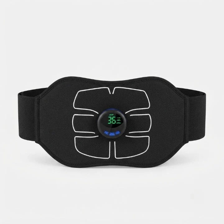 EMS-Bauchgürtel – 6 Trainingsmodi, USB-aufladbar