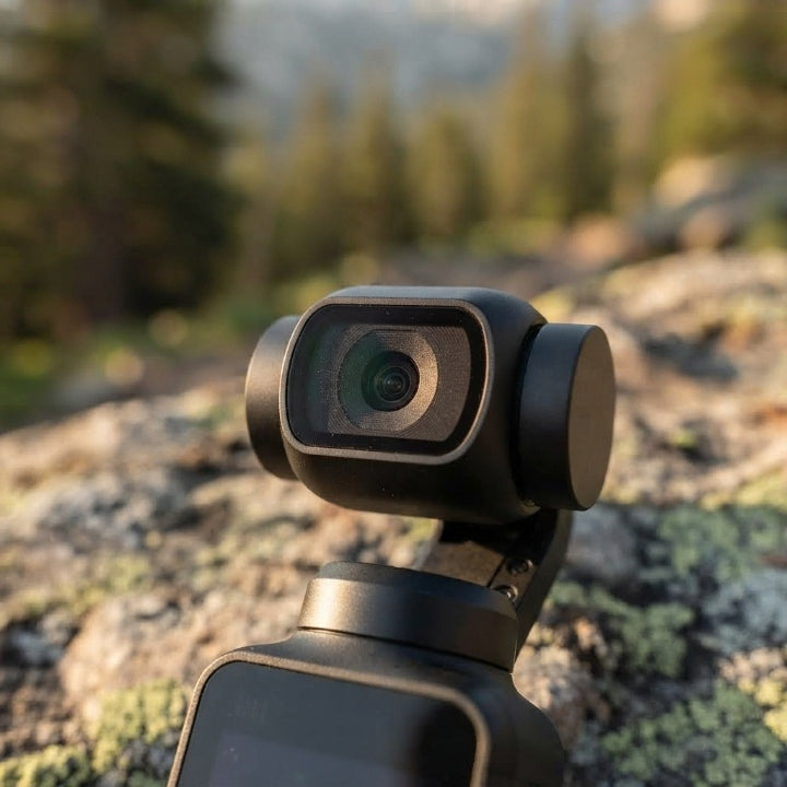 1080P Pocket Camera with Foldable Display and Touchscreen