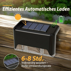 Solar Terrace Lights Set of 4 – Motion Sensor & IP65