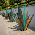 Metall-Agave Gartenfigur – Dekorative Skulptur für Garten & Terrasse
