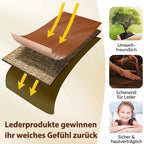 Lederpflege-Set – Balsam & Auftragspinsel für Möbel, Schuhe & Autositze