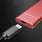 8TB External SSD — USB 3.1 Type-C, Plug & Play, Aluminum