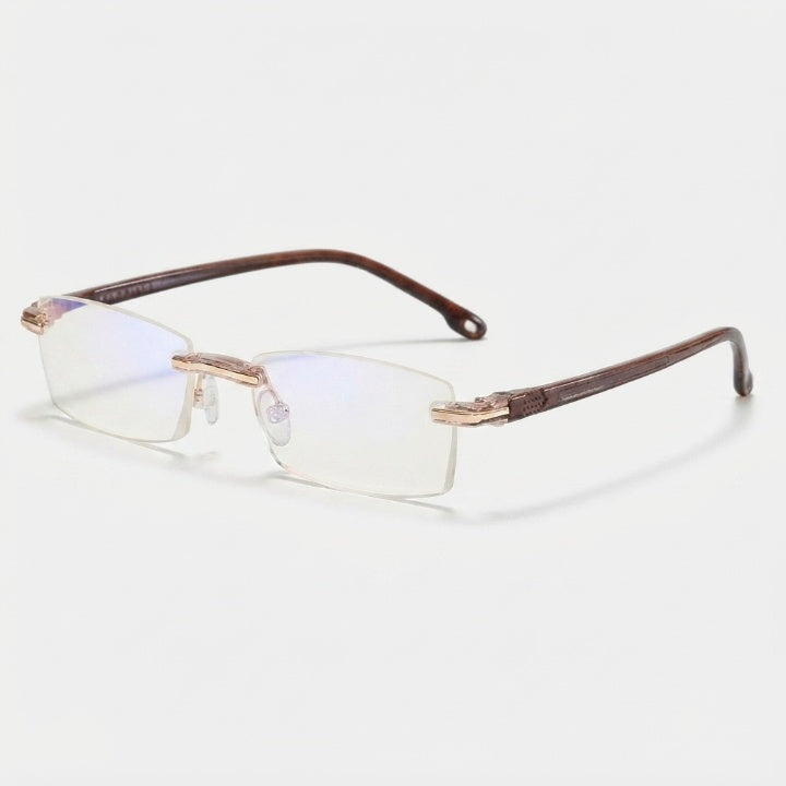 Progressive glasses with blue light filter