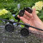 Garden net clips 50 pieces – weatherproof, UV-resistant, install without drilling