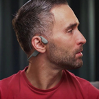 Open-Ear Sport-Kopfhörer mit Bluetooth 5.0 — Schweißresistent, 18 g, sicherer Sitz