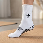 Rutschfeste Yoga-Socken mit Grip-Sohle