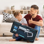 Electric Water Gun 1L Tank — Fully Automatic, 10m Range, Lithium Battery