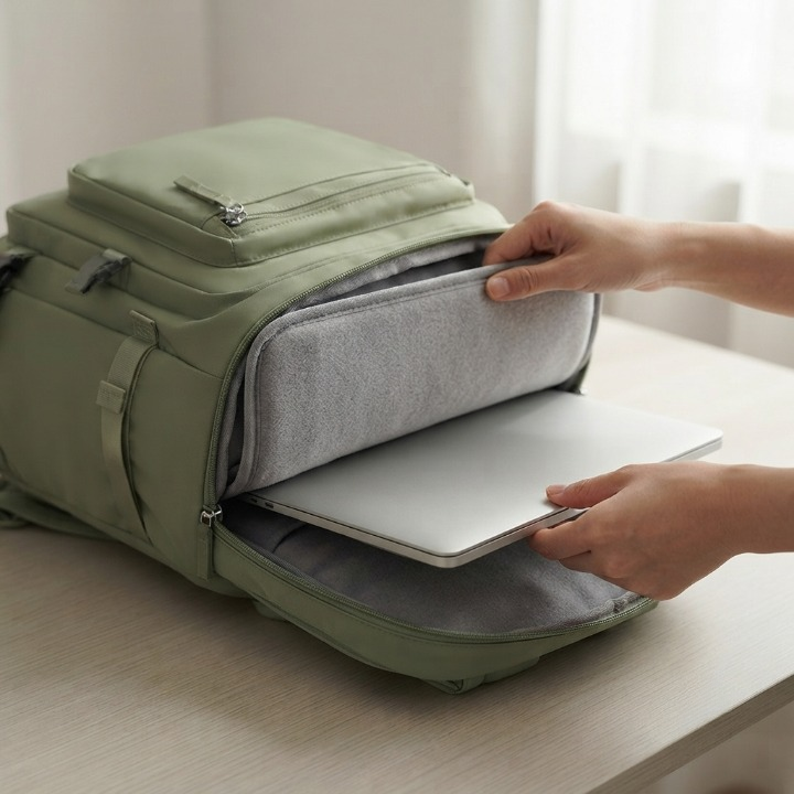 Handgepäck-Rucksack 40×20×25 cm – Flugtauglich mit Laptopfach