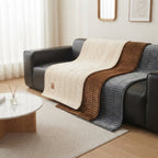 Quilted sofa cover – Protects against pet hair & wear