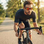Polarized sports sunglasses with UV400 protection, lightweight and glare-free, 6 colors - for outdoor activities, cycling and the beach