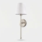 Wireless LED wall lamp with remote control, RGB light and color temperature, no drilling