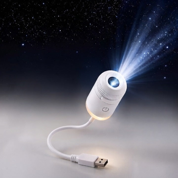 Galaxy Projektor mit Nachtlicht – 2-in-1 LED Sternenhimmel