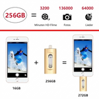 3-in-1 USB-Stick — Mehr Speicher für iPhone, Android & PC