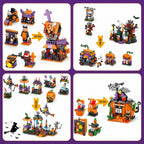 Halloween Adventskalender mit 31 Bauwerken zum Zusammenbauen