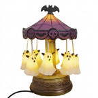 Geister-Karussell-Lampe mit warmweißem Licht