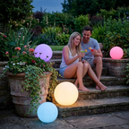 LED-Kugelleuchte Farbwechsel wasserdicht – IP65, 16 Farben, USB aufladbar