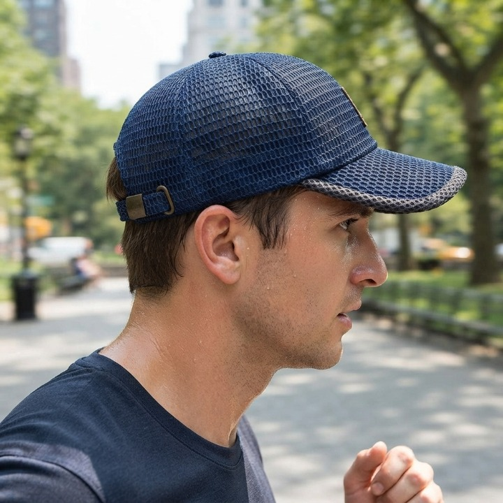 Baseball Cap Mesh breathable adjustable