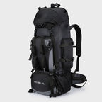 Trekkingrucksack 90L Wasserabweisend – Wander- und Campingrucksack mit Tragesystem