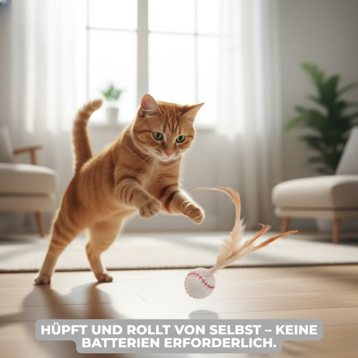 FeatherBounce Katzenspielzeug - 3er-Set -   Mivoza Deutschland