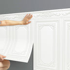3D self-adhesive wall panels – Waterproof, set of 10