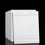 3D self-adhesive wall panels – Waterproof, set of 10