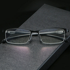 Progressive Lesebrille mit Blaulichtschutz und randlosem Design