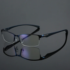 Progressive Lesebrille mit Blaulichtschutz und randlosem Design