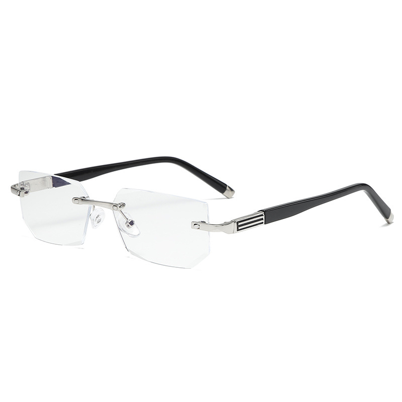 Progressive Lesebrille mit Blaulichtschutz und randlosem Design