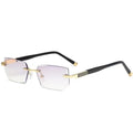 Progressive Lesebrille mit Blaulichtschutz und randlosem Design