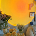 Sunset projection lamp – 16 colors, 180° rotating head
