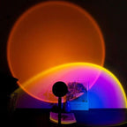 Sunset projection lamp – 16 colors, 180° rotating head