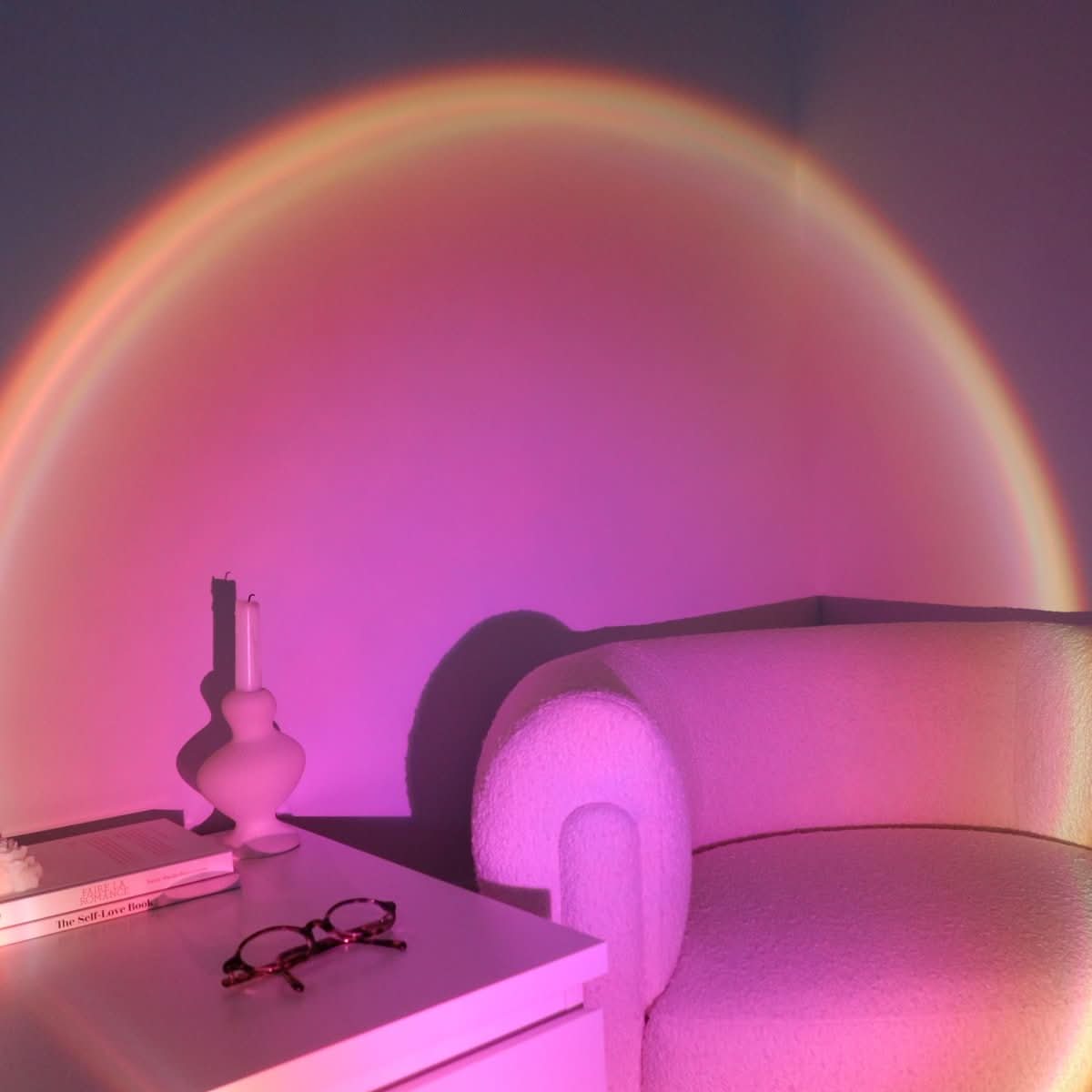 Sunset projection lamp – 16 colors, 180° rotating head