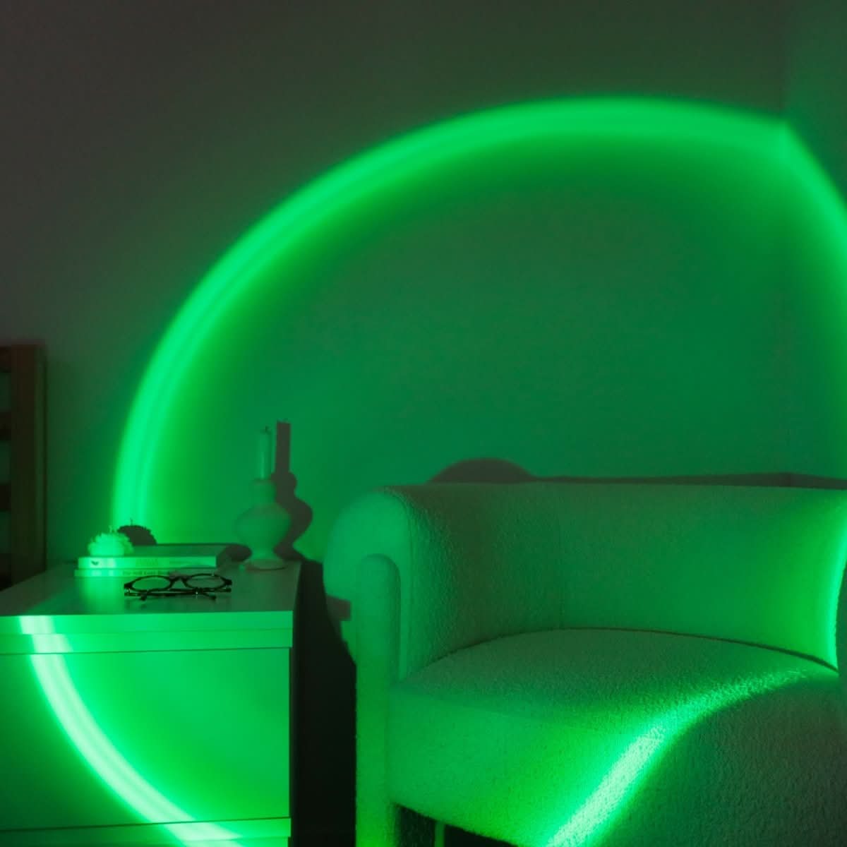 Sunset projection lamp – 16 colors, 180° rotating head