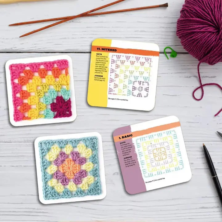 Granny Square Musterkarten Mivoza Deutschland