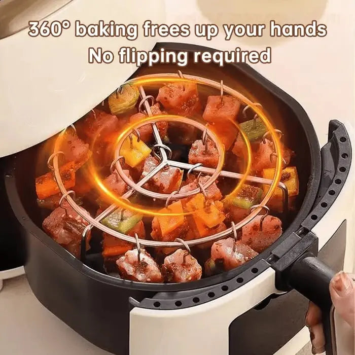 Grill-Set für Heißluftfritteusen — knusprig genießen ohne Rauch Mivoza Deutschland