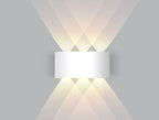 Innen-LED-Wandleuchte mit Auf-Ab-Licht – Warmweiß