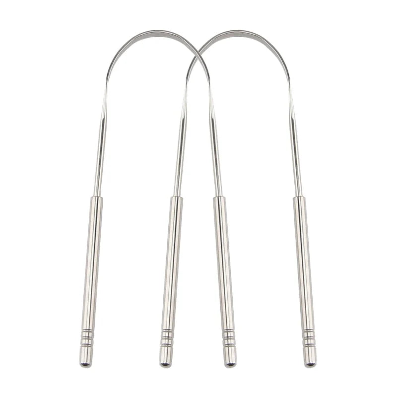 Stainless Steel Tongue Scraper – Daily Oral Care Tool