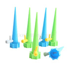 Drip Irrigation Stakes with Adjustable Valve – Set of 6