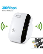 Wi-Fi amplifier with 2 antennas for better network coverage