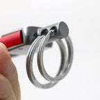 Schlüsselanhänger Metall mit Gürtelclip