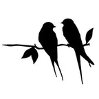 Metall-Vogel-Silhouette – Wand- und Gartendekoration