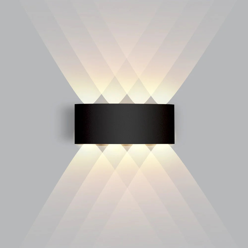 Innen-LED-Wandleuchte mit Auf-Ab-Licht – Warmweiß