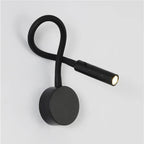 Flexible LED wall light with switch – reading light for bed