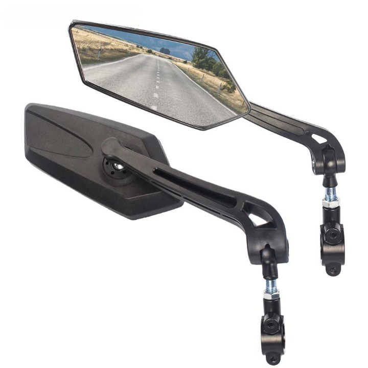 Adjustable Bicycle Mirror with 360° Rotation – Universal Handlebar Mount