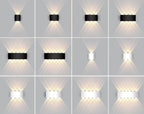 Innen-LED-Wandleuchte mit Auf-Ab-Licht – Warmweiß