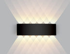 Innen-LED-Wandleuchte mit Auf-Ab-Licht – Warmweiß
